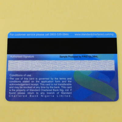 Signature Panel Card - Plastic Card Manufacturer